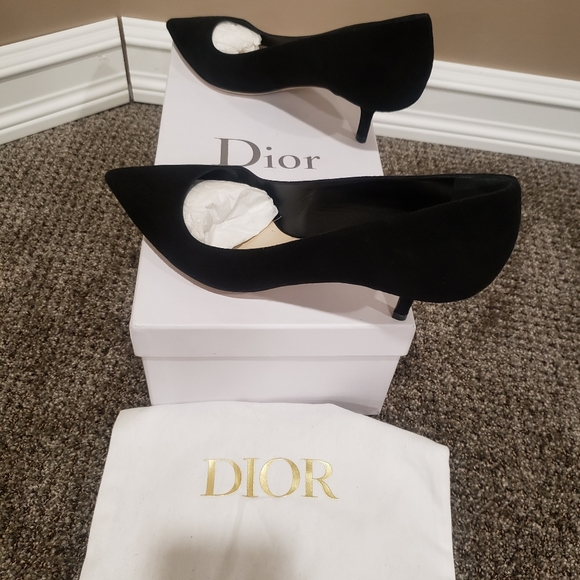 Christian Dior suede pump - Picture 2 of 4